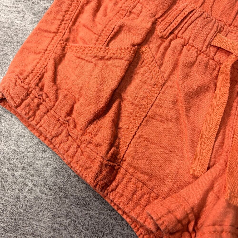 Y2k Mossimo Orange Comfy Mini Shorts - Picture 2 of 6